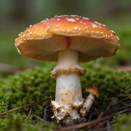 alligato eating a magic mushroom