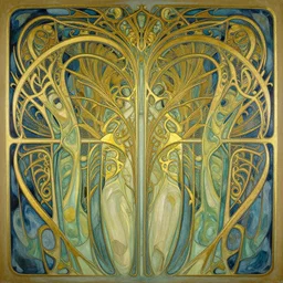 a streamline moderne, ( art nouveau ), ( dieselpunk ) painting in the style of charlie bowater, and in the style of donato giancola, and in the style of charles dulac. symmetry, smooth, sharp focus, ultrarealism, intricate symmetrical ultrafine background detail.