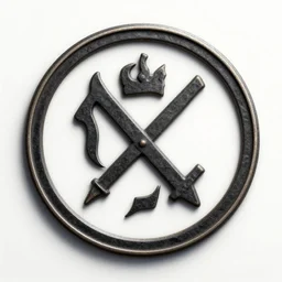 fascist logo, octane render, highly detailed
