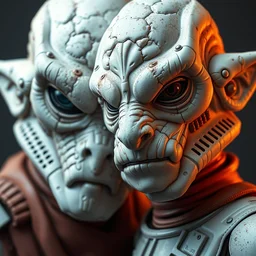 star wars creatures, perfect faces, fine details, studio lighting, subtle shadows, art by katsuya terada, photorealism, hyper realism, octane render, hyper detailed, canon eos r 3, f / 1. 4, iso 2 0 0, 1 / 1 6 0 s, medium shot, 8 k, raw, unedited, in - frame,