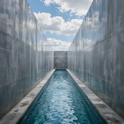 water tunnel between heaven and earth