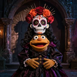 dia de los muertos muppet