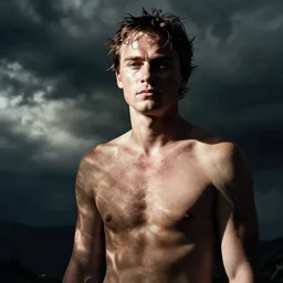 heath ledger, shirtless, photographed by larry clark