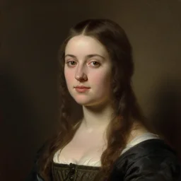 a portrait of a pretty young lady by abbott fuller graves