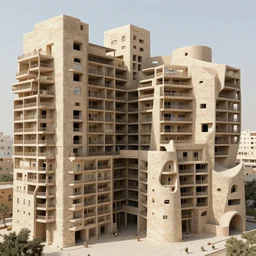 a giant library of alexandria built in brutalist architecture, diverse unique building geometry full of shapes and corners