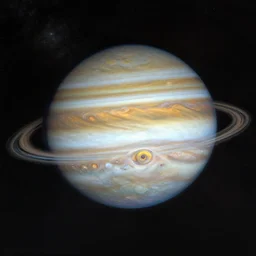 Planet Jupiter Tetrachromat/Tetrachromacy Art