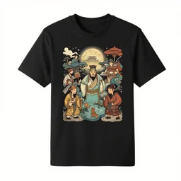 chinese folklore and legends themed shirt
