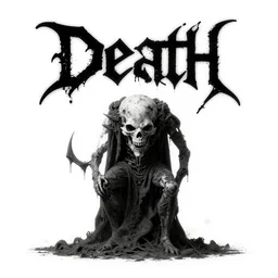 death metal album cover,
