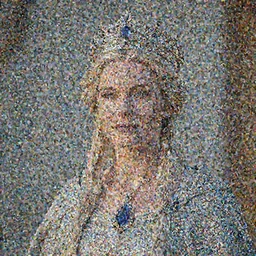 photo of a beautiful nordic queen with ornate crown and cloak highly detailed, 4k, HDR, smooth, sharp focus,  high resolution