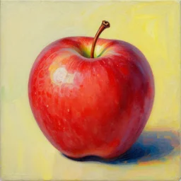 a beautiful painting apple, by picasso by kusama yayoi painting lumion render