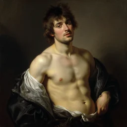 Gigachad, the apex of masculinity, by William Adolphe Bouguereau