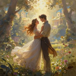 a fine painting of a glorious place where love conquers all, 8 k, ultra realistic, lens flare, atmosphere, glow, detailed, intricate, full of colour, cinematic lighting, trending on artstation, 4 k, hyperrealistic, focused, extreme details, unreal engine 5, cinematic, masterpiece