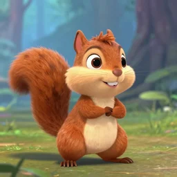 scrat the squirrel from ice age ( 2 0 0 2 )