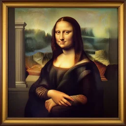 the bank, painting by leonardo da vinci