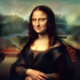 movie still from Mona Lisa in the fifth element