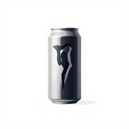 energy drink logo, minimalistic, highly detailed, slick, modern, on white background
