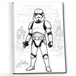 star wars colouring book