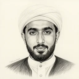 usama nizamani, pencil art