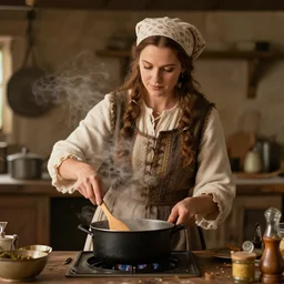 mediaeval cooking mama