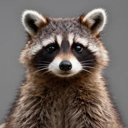 lovely raccoon in the style of don bluth, beautiful artwork, shading, high quality cartoon model. greg rutkowski detailed