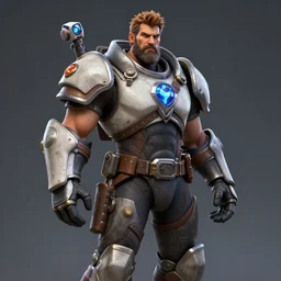 karl from deep rock galactic, hyperrealist 3d render vr trending on artstation 8k