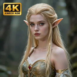 beautiful elf queen, highly detailed, 4 k, hdr, smooth, sharp focus, high resolution, award - winning photo, artgerm, photorealistic