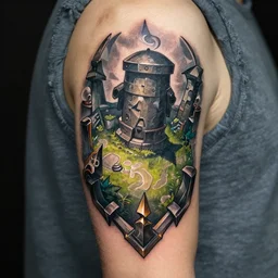 league of legends jungle tattoo idea