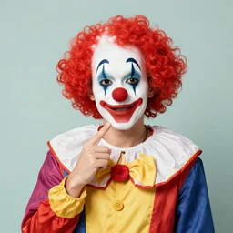 chris pray as a clown
