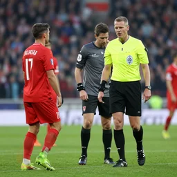 soccer referee eric braamhaar final match