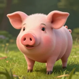 🐷, surreal, artstation, digital art