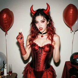the devil at his birthday party
