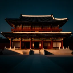 Asian palace, cinematic lighting, dramatic atmosphere, by Craig Mullins, 4k resolution, trending on artstation