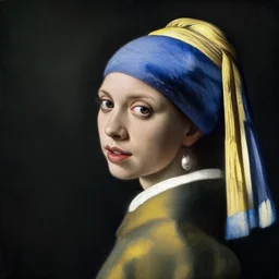 portrait of scarlett johansson, oil painting by johannes vermeer, 1 7 th century, art, oil on canvas, wet - on - wet technique, realistic, expressive emotions, intricate textures, illusionistic detail