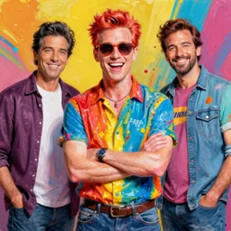 Tim Burtons style Always Sunny in Philadelphia by Alex Pardee and Nekro and Petros Afshar, and  James McDermott,unstirred paint, vivid color, cgsociety 4K