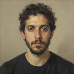 self portrait by Ciruelo Cabral.