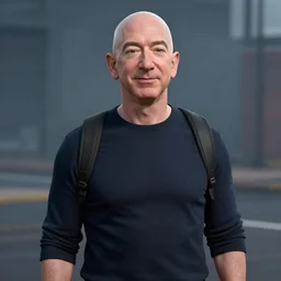 Screenshot of Jeff Bezos in Dead By Daylight