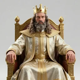 a peter elson portrait of the dream kingon his throne. 4 k unreal engine render