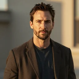keanu reeves looking proud of me, photograph, hyperrealism, 4k, golden hour, medium closeup