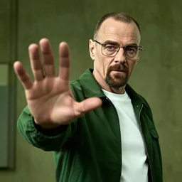 mike breaking bad holding out his hand