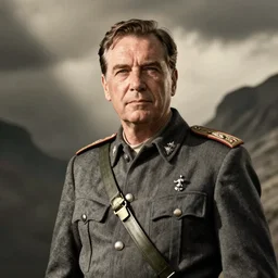 Civil War General Arnold Schwarzenegger, old photo
