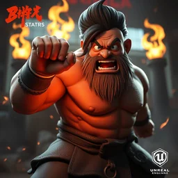 digital art, 🐗, octane render, detailed, brawl stars, unreal engine 5, cinema 4 d cinematic, artstation, greg rutkowski