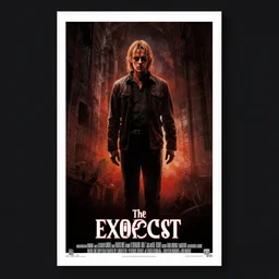the exorcist poster, poster art by sarah louisa kilpack, behance contest winner, american realism, poster art, movie poster, concert poster
