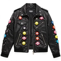 a punk jacket inspired by jaw breakers