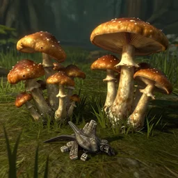 peyote and magic mushrooms in the style of fallout 3 game