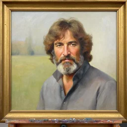 a painting by Bob Ross