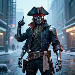 i am a cyborg pirate in cyberpunk when visiting frostpunk