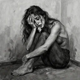 despair painted by zdzislaw beksinski
