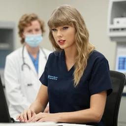 Taylor Swift as a medial doctor