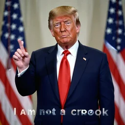 trump i am not a crook in the style of richard nixon