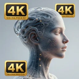 The rise of consciousness , 4K  , Highly detailed , award winning , digital art